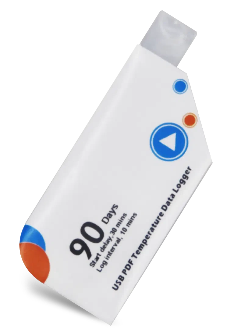 M501 data logger operation quick guide showing how to start, mark, stop and generate the PDF report